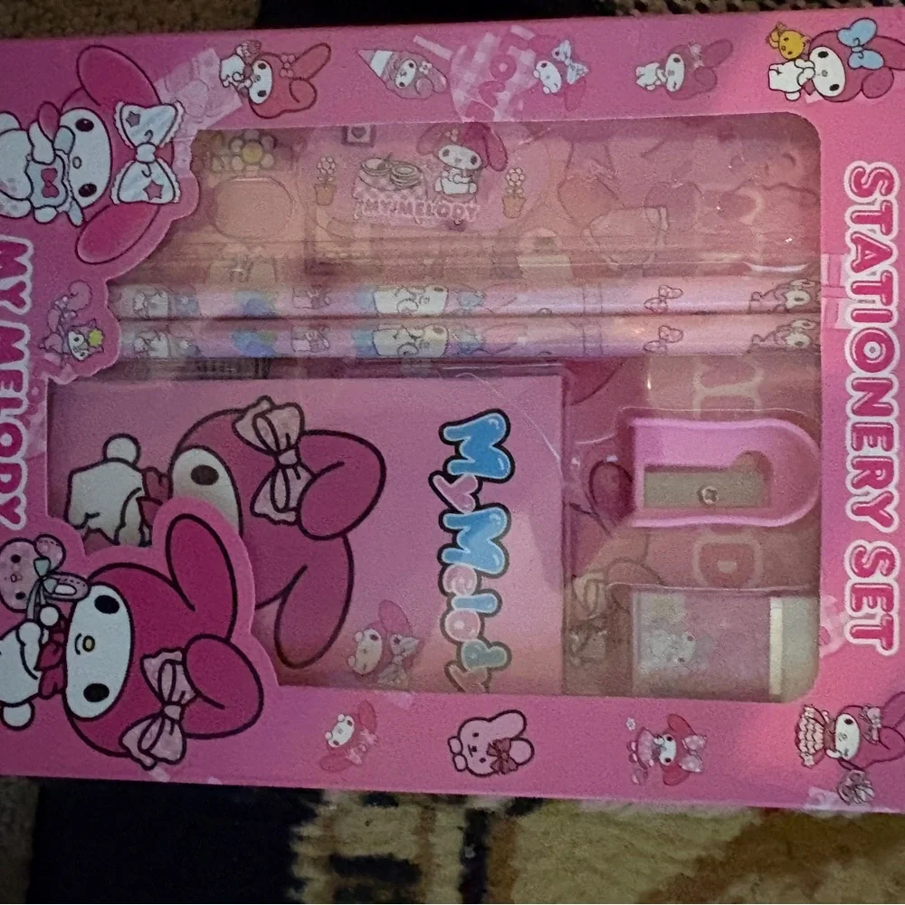 My Melody Pink‎ Stationery Set